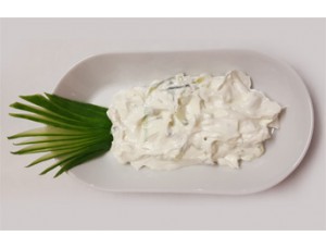 Fromage blanc au concombre 