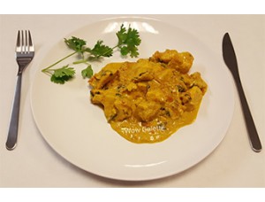 Poulet au curry 